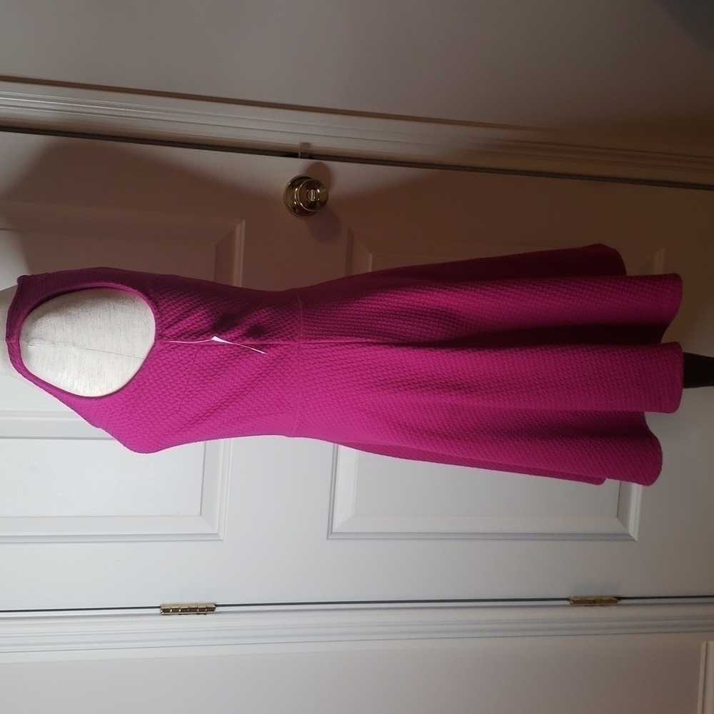 OLD navy sleeveless fuchsia dress size S NWT - Picture 6 of 16